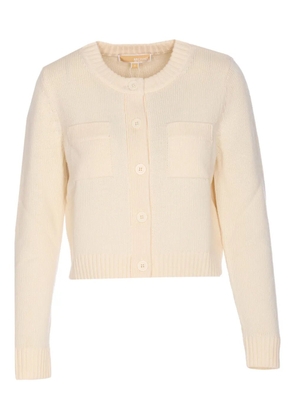 Michael Michael Kors wool pocket cardigan - Neutrals
