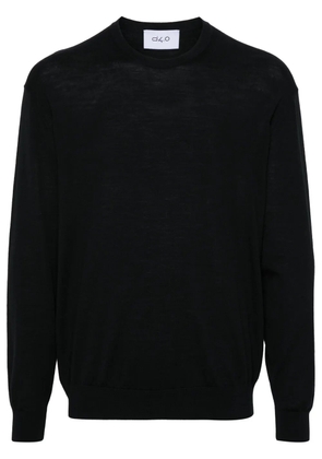 D4.0 wool sweater - Black