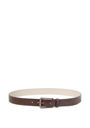Brunello Cucinelli leather belt - Brown