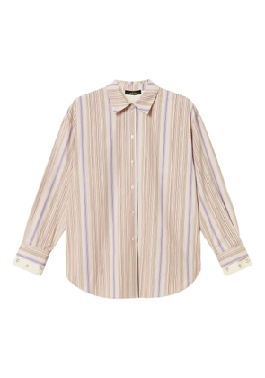 TWINSET striped-pattern shirt - Neutrals