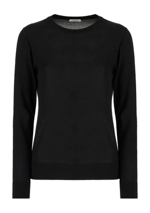 Malo crew-neck long-sleeve T-shirt - Black