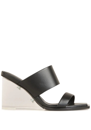 Alexander McQueen 75mm leather sandals - Black
