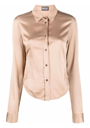 Diesel C-Kiki long-sleeve shirt - Neutrals