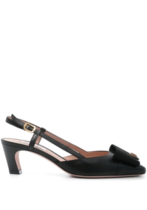 Bally 55mm bow-detail pumps - Black