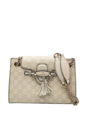 Gucci Pre-Owned 2016-2025 Small Guccissima Emily shoulder bag - Brown