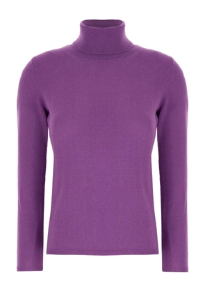ANDRÈ MAURICE turtleneck cashmere sweater - Purple
