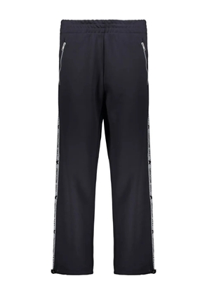 Moschino side-stripe trousers - Blue