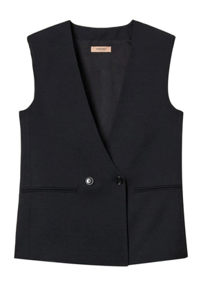 TWINSET double-breasted waistcoat - Blue