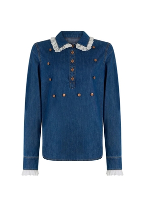 Philosophy Di Lorenzo Serafini loose fitted shirt - Blue