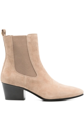 TWINSET suede boots - Neutrals
