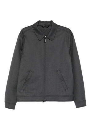 Brioni mélange-effect jacket - Grey