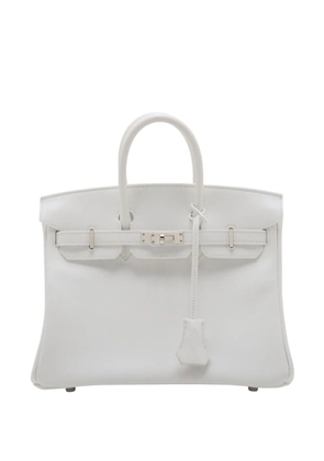 Hermès Pre-Owned 2023 Swift Birkin Retourne 25 handbag - White