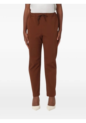 Semicouture drawstring trousers - Brown