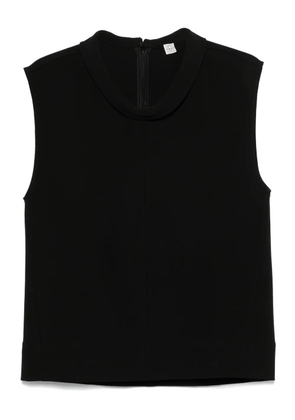 TOTEME high-neck blouse - Black