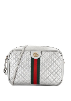 Gucci Pre-Owned Trapuntata Camera Bag Quilted Leather Small crossbody bag - Metallic