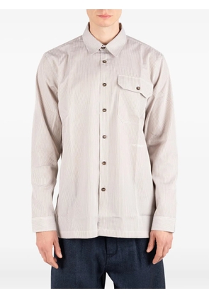 Société Anonyme Deadline pinstriped shirt - Neutrals