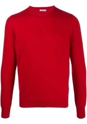 Malo crew-neck sweater - Red