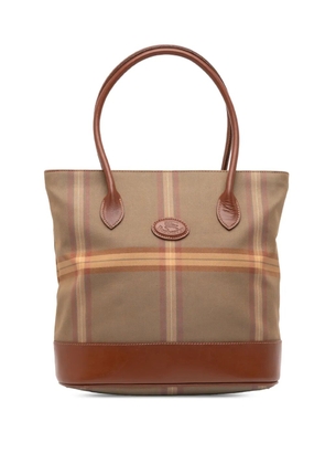 Burberry Pre-Owned 20th Century Vintage Check Canvas bucket bag - Brown
