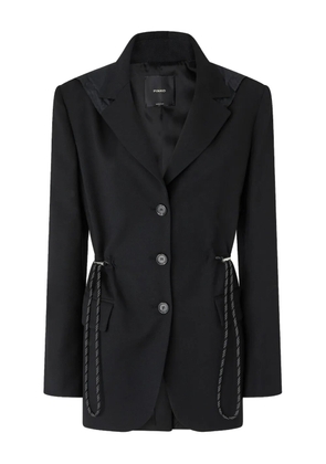PINKO drawstring blazer - Black