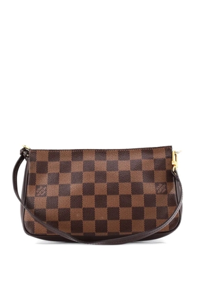 Louis Vuitton Pre-Owned Navona Pochette Accessoires Damier clutch bag - Brown