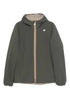 K-Way Reversible hooded jacket - Green