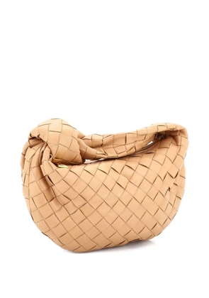 Bottega Veneta Pre-Owned BV Jodie Intrecciato Nappa Mini hobo bag - Neutrals
