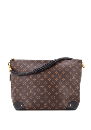 Louis Vuitton Pre-Owned Triangle Softy Bag Reverse Monogram Canvas hobo bag - Brown