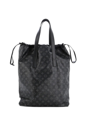 Louis Vuitton Pre-Owned Cabas Light Drawstring Bag Monogram Eclipse Canvas shoulder bag - Black
