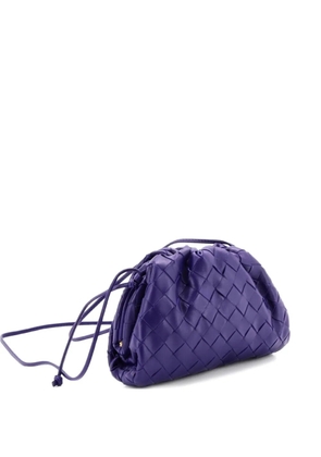 Bottega Veneta Pre-Owned The Pouch Intrecciato Nappa Mini crossbody bag - Purple