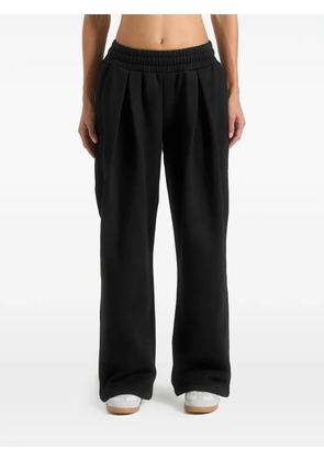 Manière De Voir Fanny pleated track pants - Black
