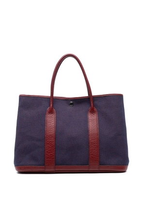 Hermès Pre-Owned 2014 Toile and Negonda Garden Party 36 tote bag - Red