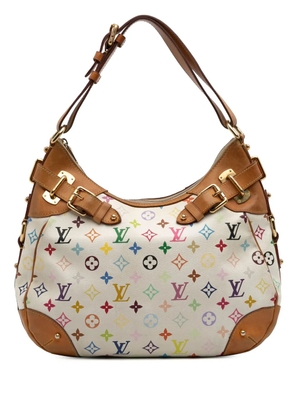 Louis Vuitton Pre-Owned 2010 Monogram Multicolore Greta hobo bag - White