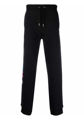 Helmut Lang 3D logo track pants - Black