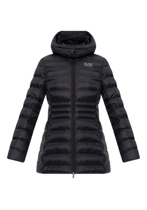 Ea7 Emporio Armani hooded jacket - Black