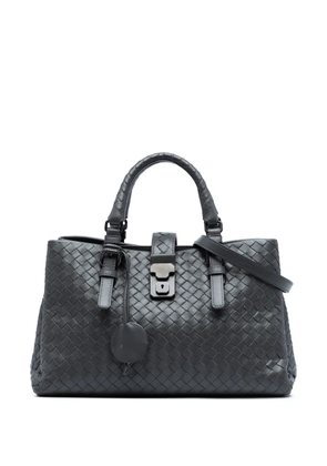 Bottega Veneta Pre-Owned 2012-2025 Small Nappa Intrecciato Roma satchel - Grey