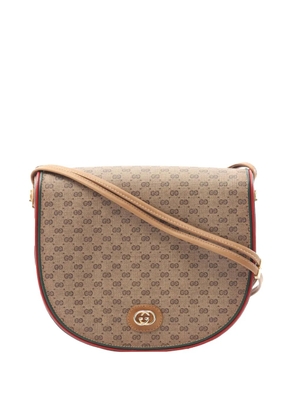 Gucci Pre-Owned 20th Century Old Micro GG crossbody bag - Brown