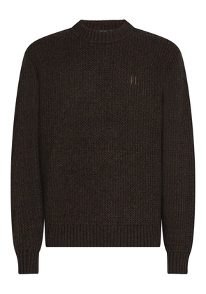 Karl Lagerfeld textured sweater - Brown