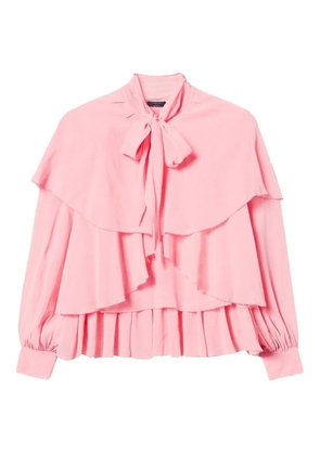 TWINSET flounce-design blouse - Pink