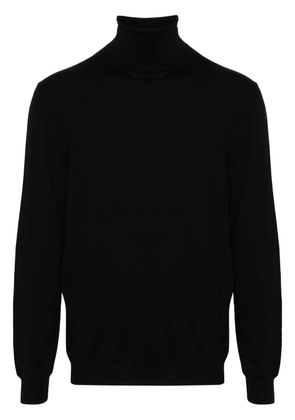 Zanone fine-knit sweater - Black