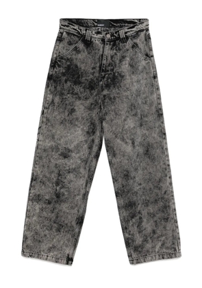 RASSVET stonewashed jeans - Black