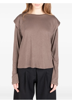 Société Anonyme embroidered-numbers T-shirt - Neutrals