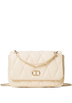 TWINSET Audrey quilted chain shoulder bag - Neutrals