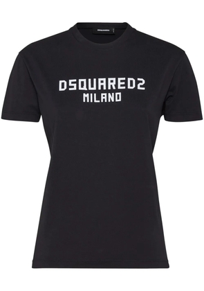 DSQUARED2 logo-print T-shirt - Black