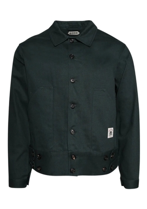 BODE side-tab-buttons jacket - Green