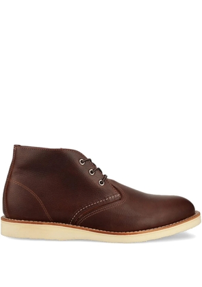 Red Wing Shoes leather boots - Brown
