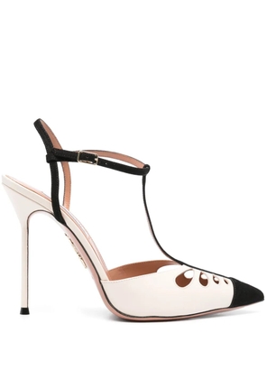 Aquazzura 105mm Camille pumps - Neutrals