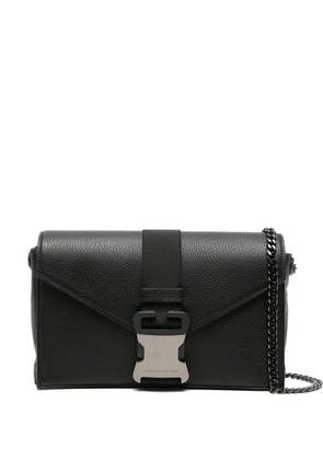 Christopher Kane buckle-fastening chain shoulder bag - Black