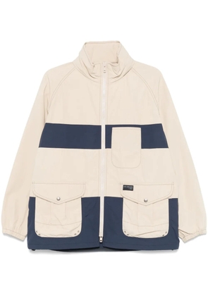 Fay colour-block jacket - Neutrals
