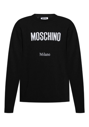 Moschino Milano-logo sweater - Black