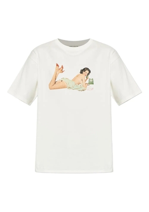 DUKE & DEXTER graphic T-shirt - Neutrals